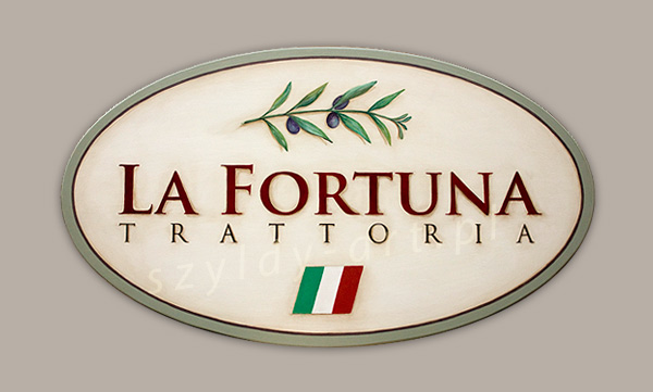 szyld La Fortuna